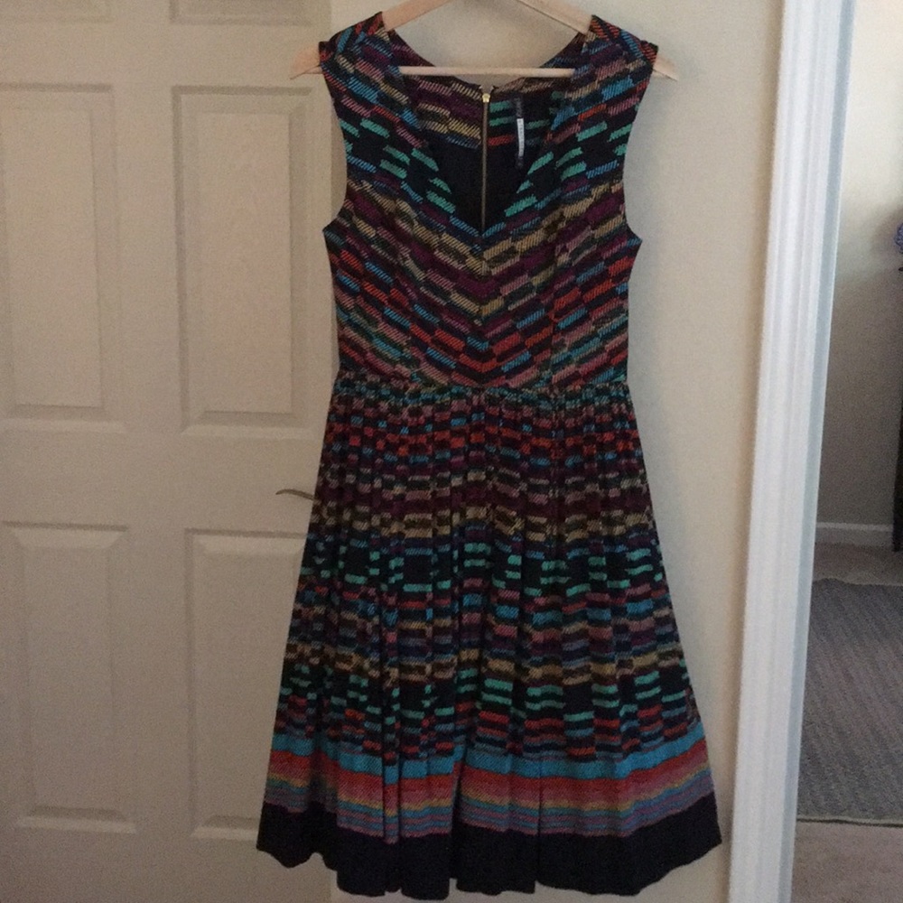Multi-Color Tracy Reese Sleeveless Party Dress 🎉